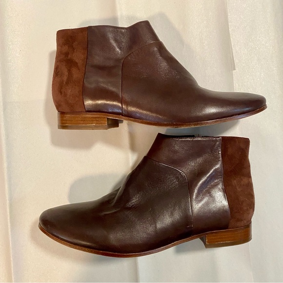 Cole Haan Allen Brown Leather Ankle Boots 6.5 - Picture 3 of 8